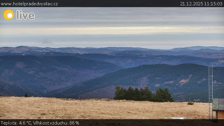 Praděd - Vysílač - Praděd - Vysílač - 21.12.2025 v 11:15