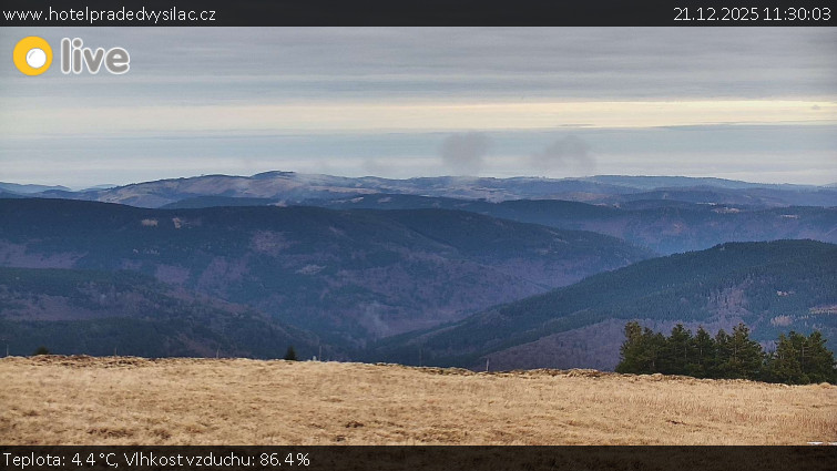 Praděd - Vysílač - Praděd - Vysílač - 21.12.2025 v 11:30