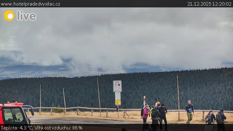 Praděd - Vysílač - Praděd - Vysílač - 21.12.2025 v 12:20