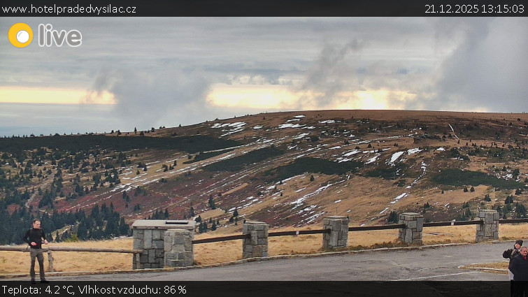 Praděd - Vysílač - Praděd - Vysílač - 21.12.2025 v 13:15