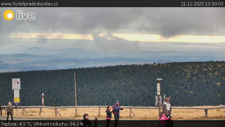 Praděd - Vysílač - Praděd - Vysílač - 21.12.2025 v 13:30