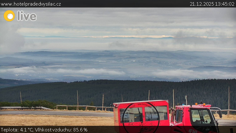 Praděd - Vysílač - Praděd - Vysílač - 21.12.2025 v 13:45