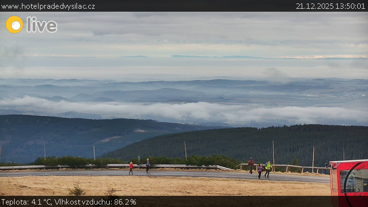 Praděd - Vysílač - Praděd - Vysílač - 21.12.2025 v 13:50