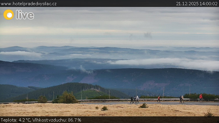 Praděd - Vysílač - Praděd - Vysílač - 21.12.2025 v 14:00