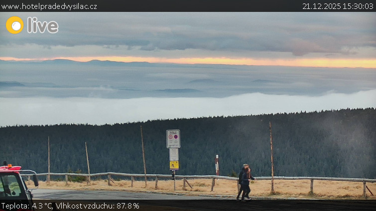 Praděd - Vysílač - Praděd - Vysílač - 21.12.2025 v 15:30