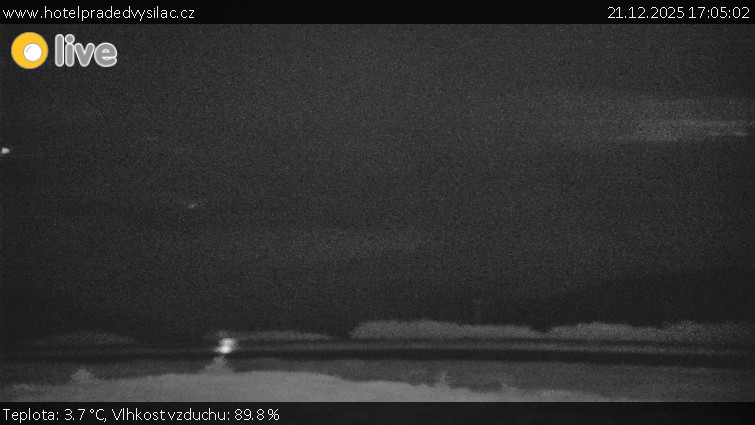 Praděd - Vysílač - Praděd - Vysílač - 21.12.2025 v 17:05