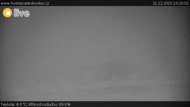 Praděd - Vysílač - Praděd - Vysílač - 21.12.2025 v 19:20