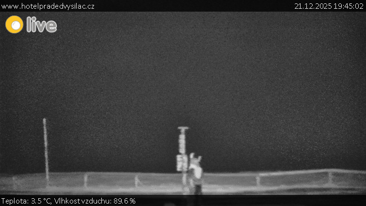 Praděd - Vysílač - Praděd - Vysílač - 21.12.2025 v 19:45