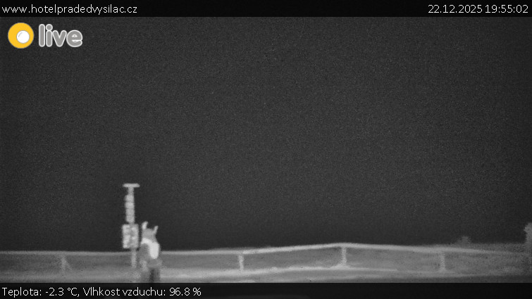 Praděd - Vysílač - Praděd - Vysílač - 22.12.2025 v 19:55
