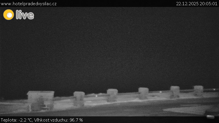 Praděd - Vysílač - Praděd - Vysílač - 22.12.2025 v 20:05