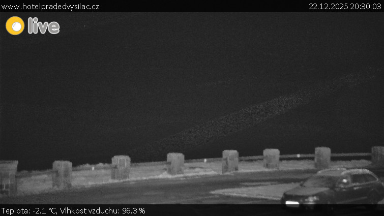 Praděd - Vysílač - Praděd - Vysílač - 22.12.2025 v 20:30