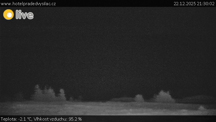 Praděd - Vysílač - Praděd - Vysílač - 22.12.2025 v 21:30