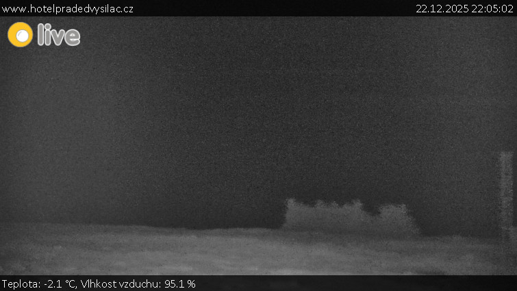 Praděd - Vysílač - Praděd - Vysílač - 22.12.2025 v 22:05