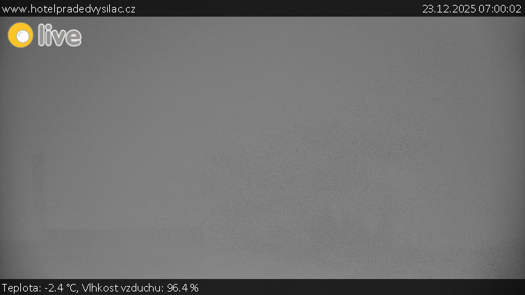 Praděd - Vysílač - Praděd - Vysílač - 23.12.2025 v 07:00