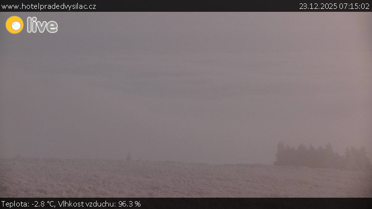 Praděd - Vysílač - Praděd - Vysílač - 23.12.2025 v 07:15
