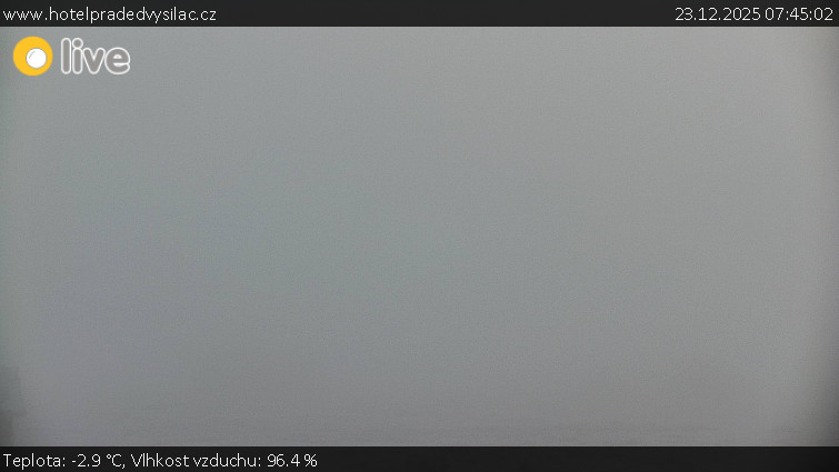 Praděd - Vysílač - Praděd - Vysílač - 23.12.2025 v 07:45