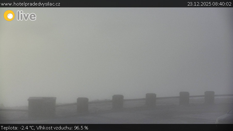 Praděd - Vysílač - Praděd - Vysílač - 23.12.2025 v 08:40