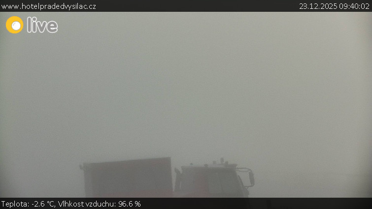 Praděd - Vysílač - Praděd - Vysílač - 23.12.2025 v 09:40