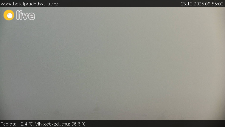 Praděd - Vysílač - Praděd - Vysílač - 23.12.2025 v 09:55
