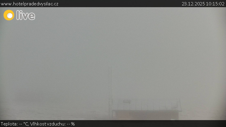 Praděd - Vysílač - Praděd - Vysílač - 23.12.2025 v 10:15