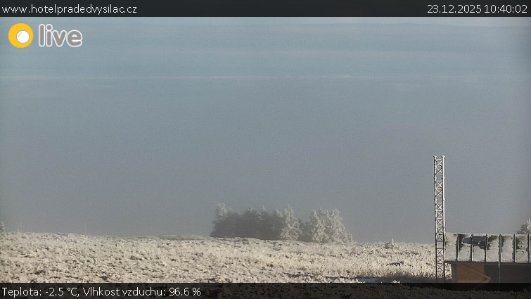 Praděd - Vysílač - Praděd - Vysílač - 23.12.2025 v 10:40