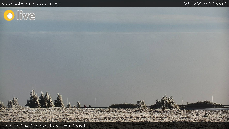 Praděd - Vysílač - Praděd - Vysílač - 23.12.2025 v 10:55