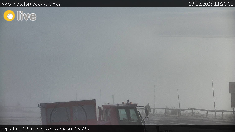 Praděd - Vysílač - Praděd - Vysílač - 23.12.2025 v 11:20