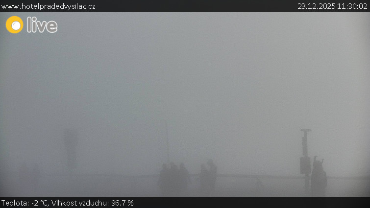 Praděd - Vysílač - Praděd - Vysílač - 23.12.2025 v 11:30