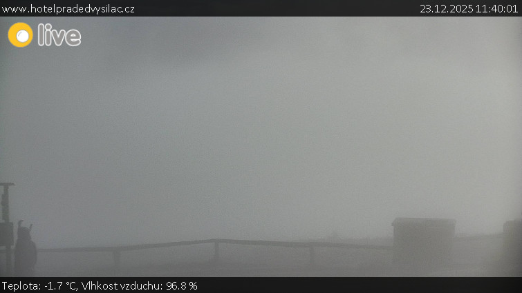 Praděd - Vysílač - Praděd - Vysílač - 23.12.2025 v 11:40