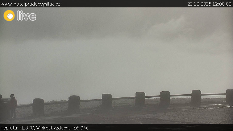 Praděd - Vysílač - Praděd - Vysílač - 23.12.2025 v 12:00