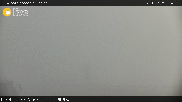 Praděd - Vysílač - Praděd - Vysílač - 23.12.2025 v 12:40