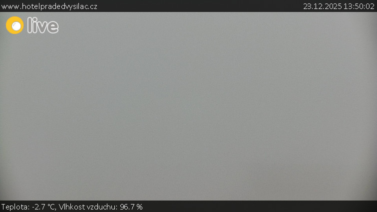 Praděd - Vysílač - Praděd - Vysílač - 23.12.2025 v 13:50