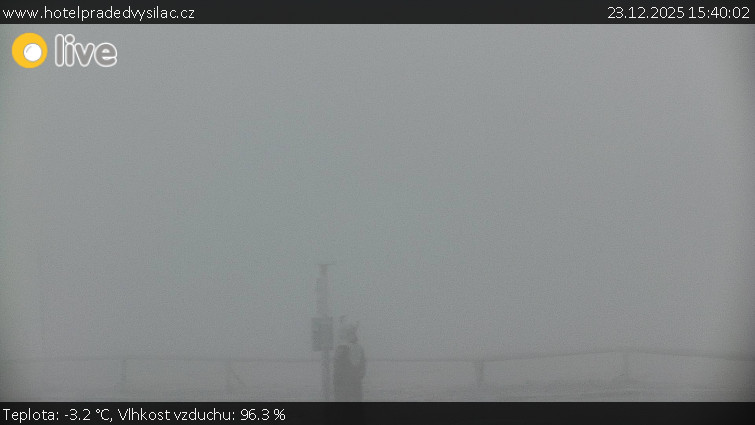 Praděd - Vysílač - Praděd - Vysílač - 23.12.2025 v 15:40
