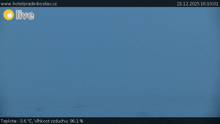 Praděd - Vysílač - Praděd - Vysílač - 23.12.2025 v 16:10