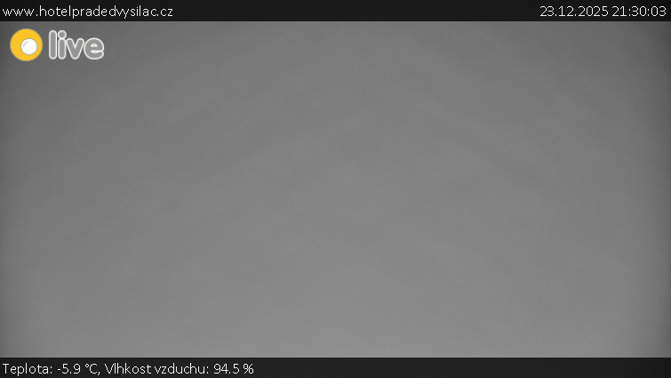 Praděd - Vysílač - Praděd - Vysílač - 23.12.2025 v 21:30
