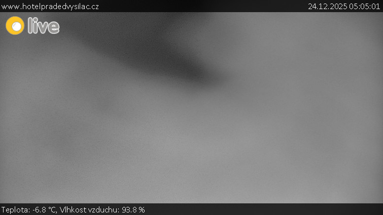 Praděd - Vysílač - Praděd - Vysílač - 24.12.2025 v 05:05
