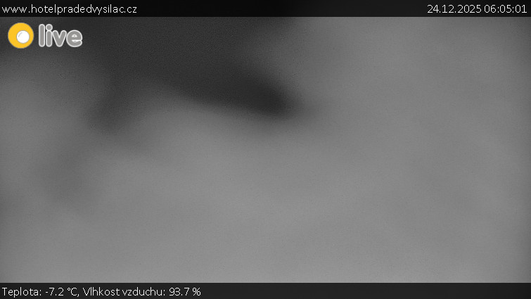 Praděd - Vysílač - Praděd - Vysílač - 24.12.2025 v 06:05