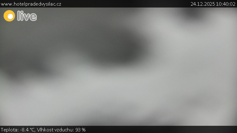 Praděd - Vysílač - Praděd - Vysílač - 24.12.2025 v 10:40