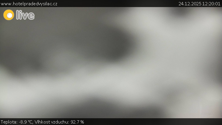 Praděd - Vysílač - Praděd - Vysílač - 24.12.2025 v 12:20