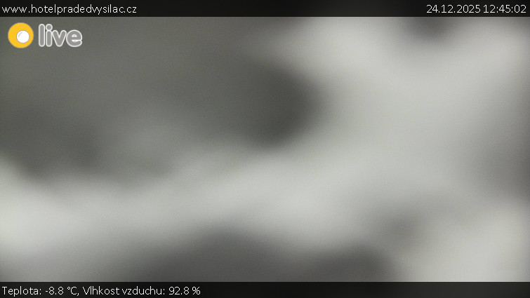 Praděd - Vysílač - Praděd - Vysílač - 24.12.2025 v 12:45