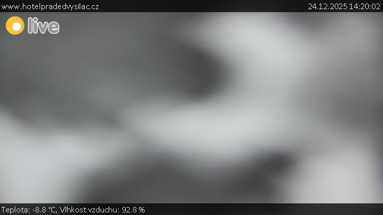 Praděd - Vysílač - Praděd - Vysílač - 24.12.2025 v 14:20