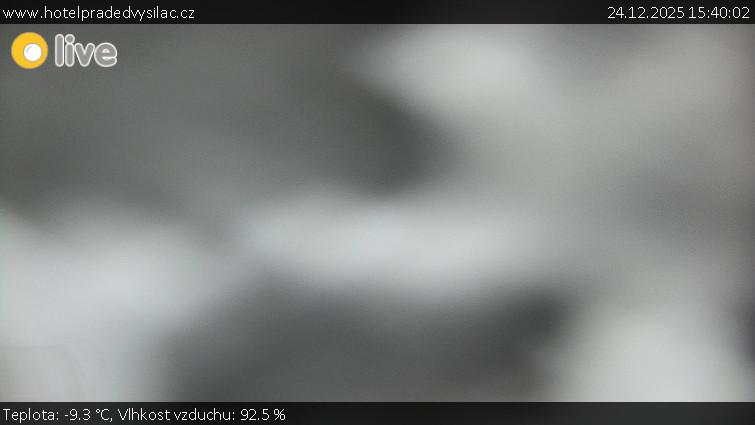 Praděd - Vysílač - Praděd - Vysílač - 24.12.2025 v 15:40