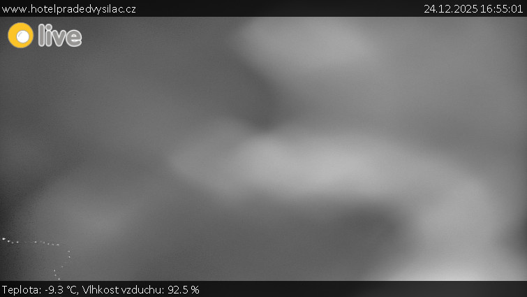 Praděd - Vysílač - Praděd - Vysílač - 24.12.2025 v 16:55