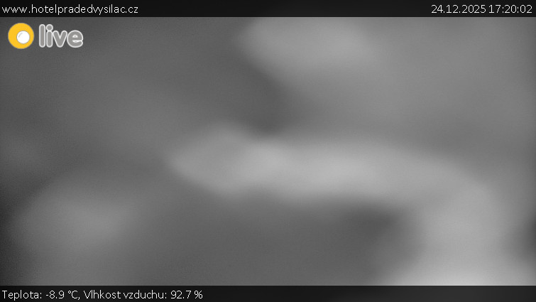 Praděd - Vysílač - Praděd - Vysílač - 24.12.2025 v 17:20