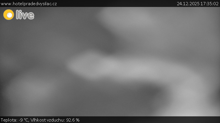 Praděd - Vysílač - Praděd - Vysílač - 24.12.2025 v 17:35