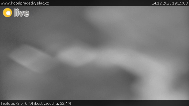 Praděd - Vysílač - Praděd - Vysílač - 24.12.2025 v 19:15