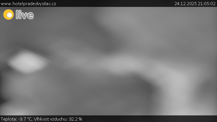 Praděd - Vysílač - Praděd - Vysílač - 24.12.2025 v 21:05