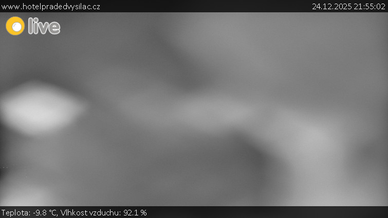 Praděd - Vysílač - Praděd - Vysílač - 24.12.2025 v 21:55