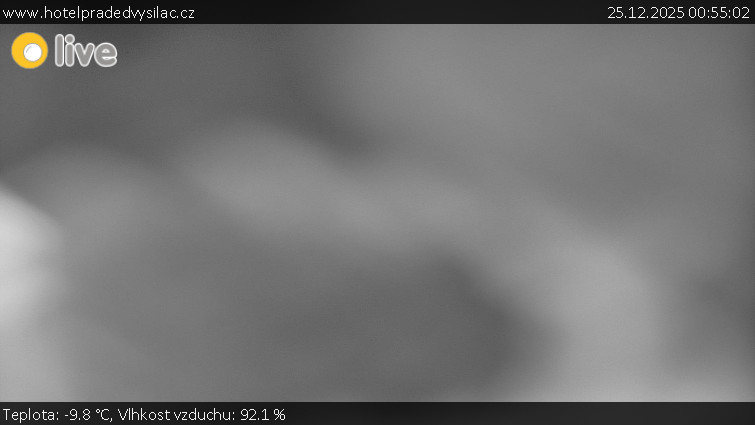 Praděd - Vysílač - Praděd - Vysílač - 25.12.2025 v 00:55