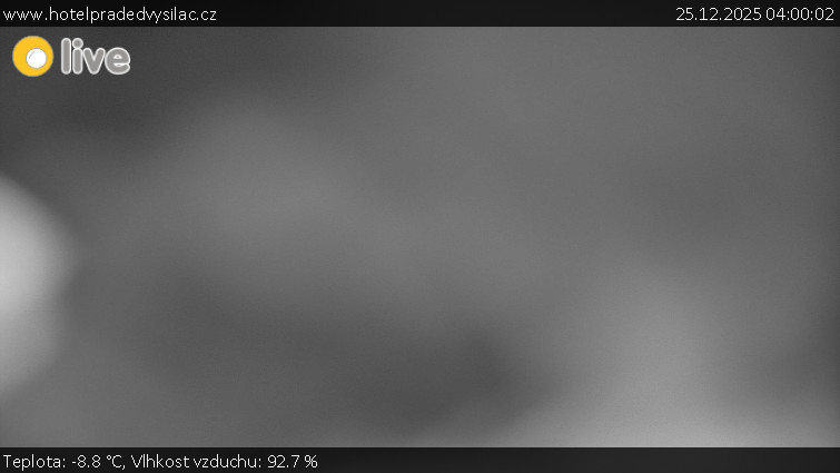 Praděd - Vysílač - Praděd - Vysílač - 25.12.2025 v 04:00